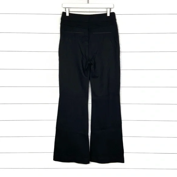 SPANX PerfectFit Ponte Flare Leg Pant Black Seamed Stretch Comfortable Large - Picture 6 of 6